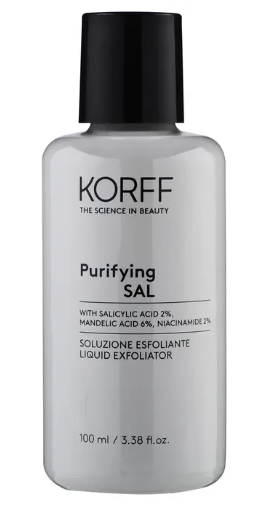 Korff Purifying SAL Soluzione Esfoliante Purificante-Korff-100ml-Esfoliante per pelli miste e grasse